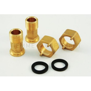 Штуцер для підключення водяного лічильника 1" 1/4х1" ( 1500062 )