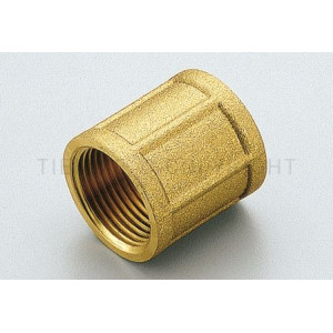 Муфта різьбова пряма Tiemme різьблення внутрішнє / внутрішнє 1/2"X1/2" ( 1500034 )