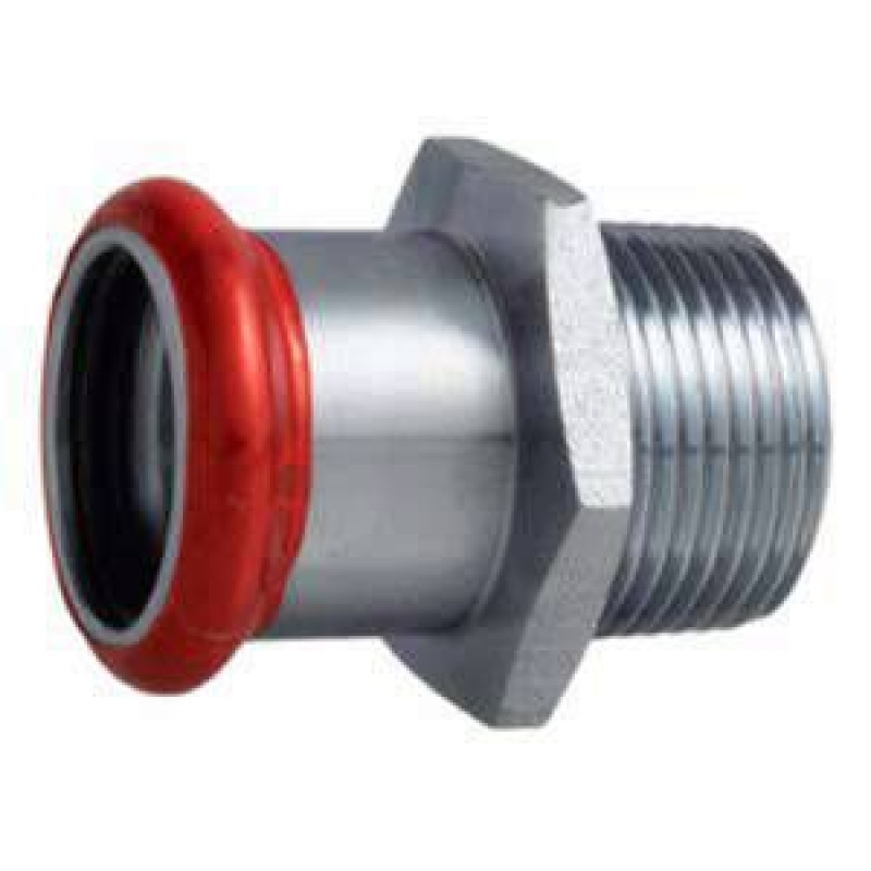 Муфта EUROTUBI із зовнішнім різьбленням оцинкована сталь 22x1/2 ( C81PE-LBP)